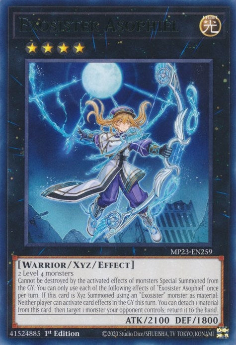 Exosister Asophiel (23259) (MP23) - YuGiOh Single