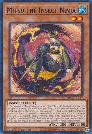 Mitsu the Insect Ninja (23167) (MP23) - YuGiOh Single