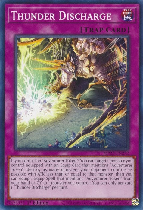 Thunder Discharge (23272) (MP23) - YuGiOh Single