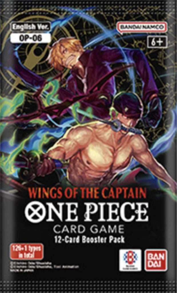 Wings of the Captain - Booster Pack (OP06) - One Piece Card Game Sealed