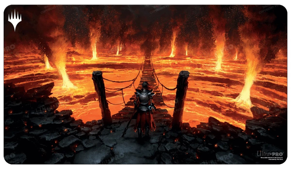 Wilds of Eldraine Virtue of Courage Standard Gaming Playmat for Magic: The Gathering - Playmats Sealed