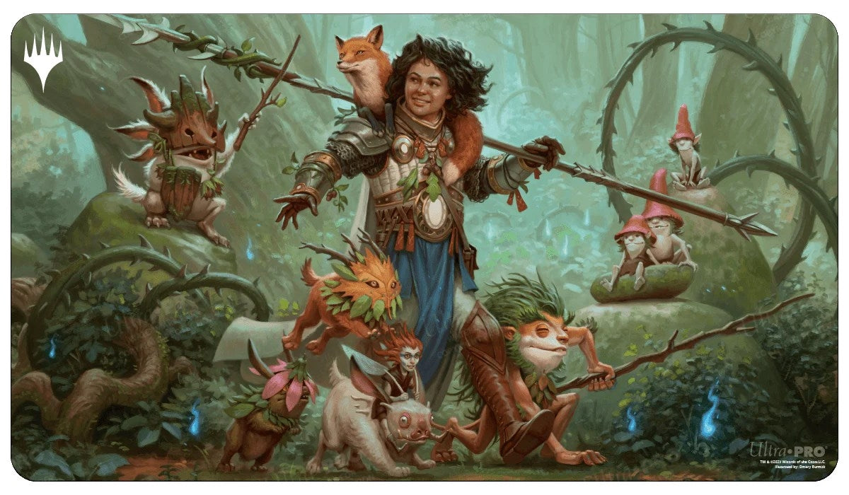 Wilds of Eldraine Ellivere of the Wild Court Standard Gaming Playmat for Magic: The Gathering - Playmats Sealed