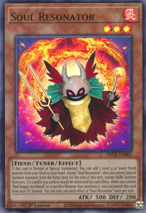 Soul Resonator (1) (SDCK) - YuGiOh Single