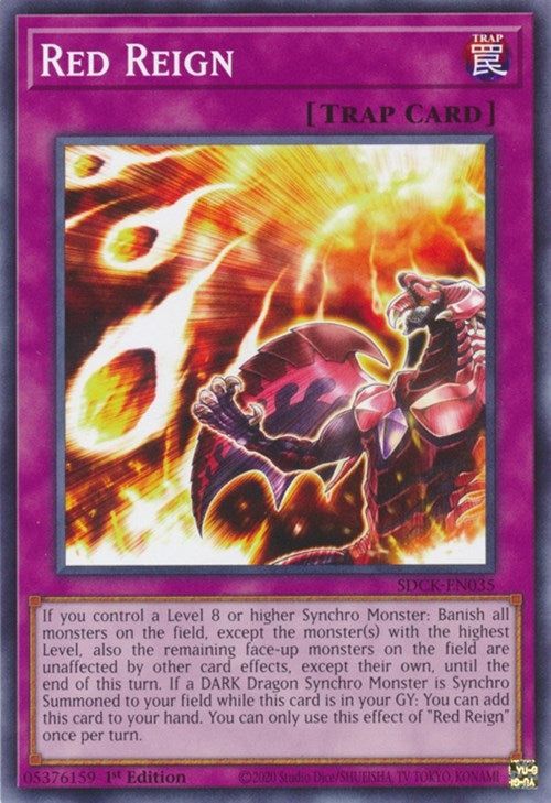 Red Reign (35) (SDCK) - YuGiOh Single
