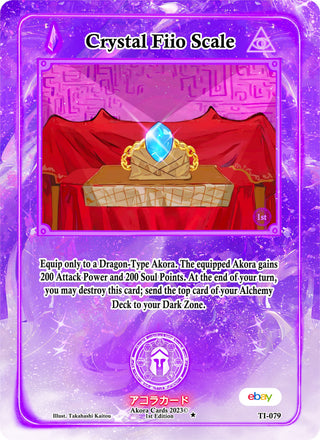 Crystal Fiio Scale (79) (TIE1E) - Akora TCG Single