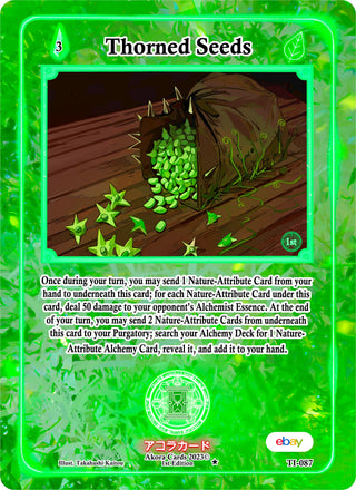 Thorned Seeds (87) (TIE1E) - Akora TCG Single