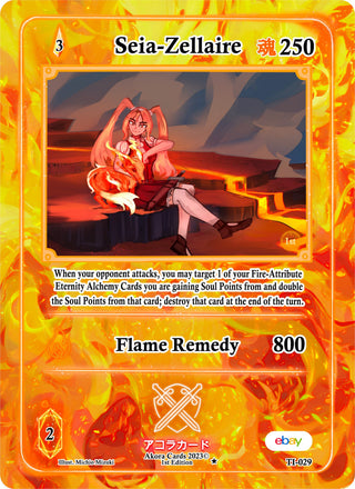 Seia-Zellaire (29) (TIE1E) - Akora TCG Single