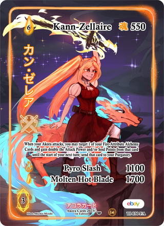 Kann-Zellaire (Full Art) (30) (TIE1E) - Akora TCG Single