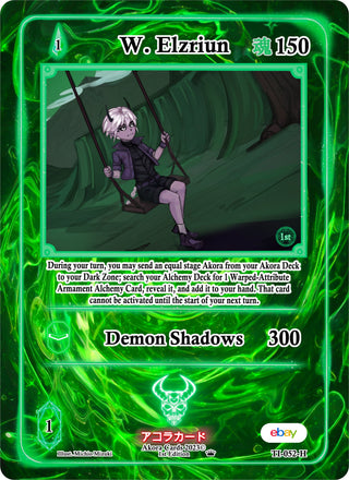 W. Elzriun (Holo) (52) (TIE1E) - Akora TCG Single