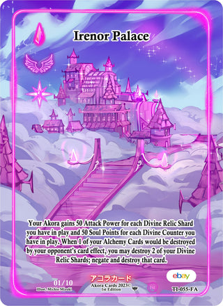 Irenor Palace (Full Art) (Serial Numbered) (55) (TIE1E) - Akora TCG Single