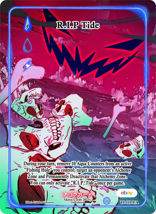 R.I.P Tide (Full Art) (111) (TIE1E) - Akora TCG Single