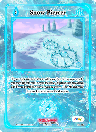 Snow Piercer (123) (TIE1E) - Akora TCG Single