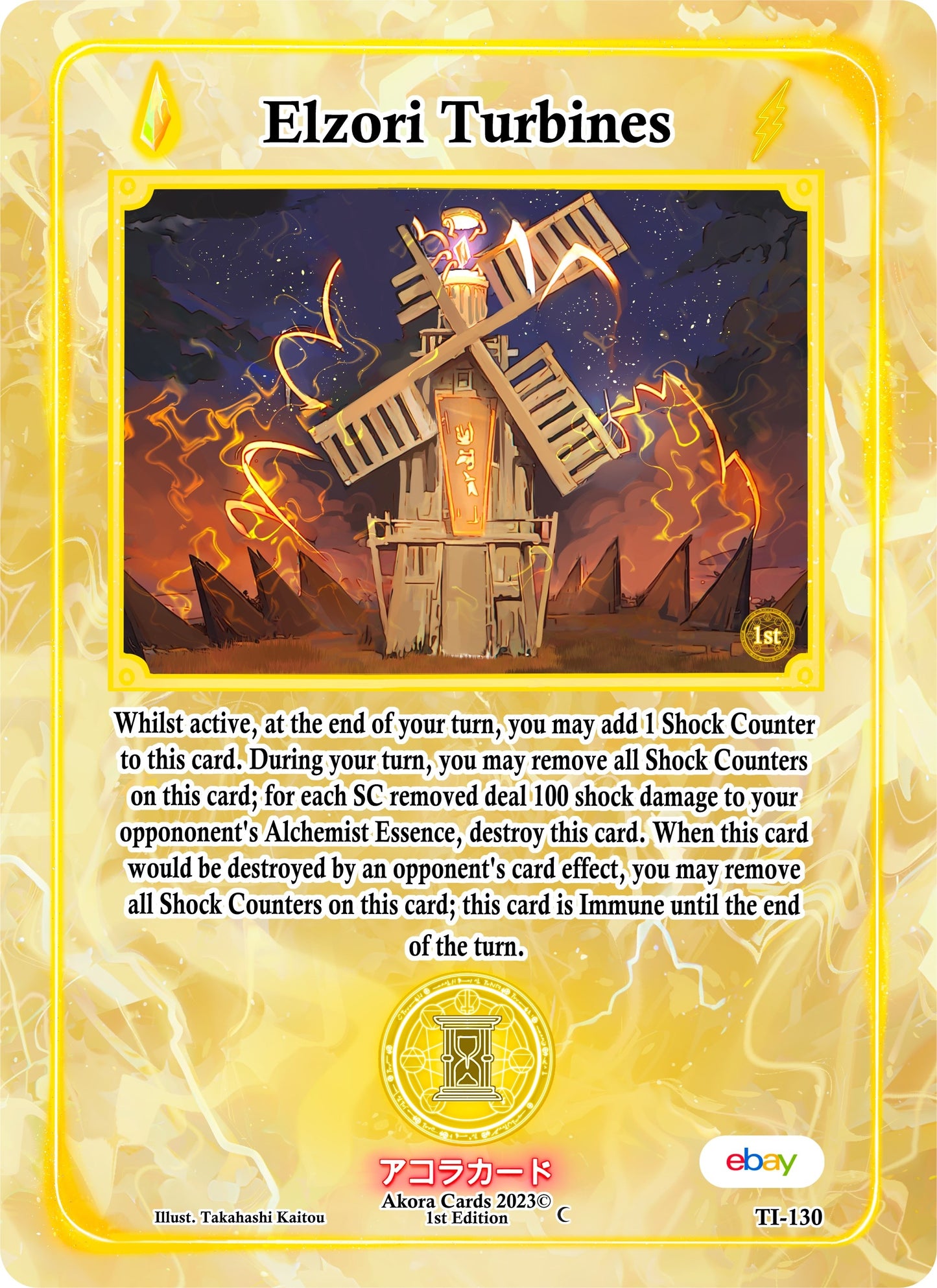 Elzori Turbines (130) (TIE1E) - Akora TCG Single
