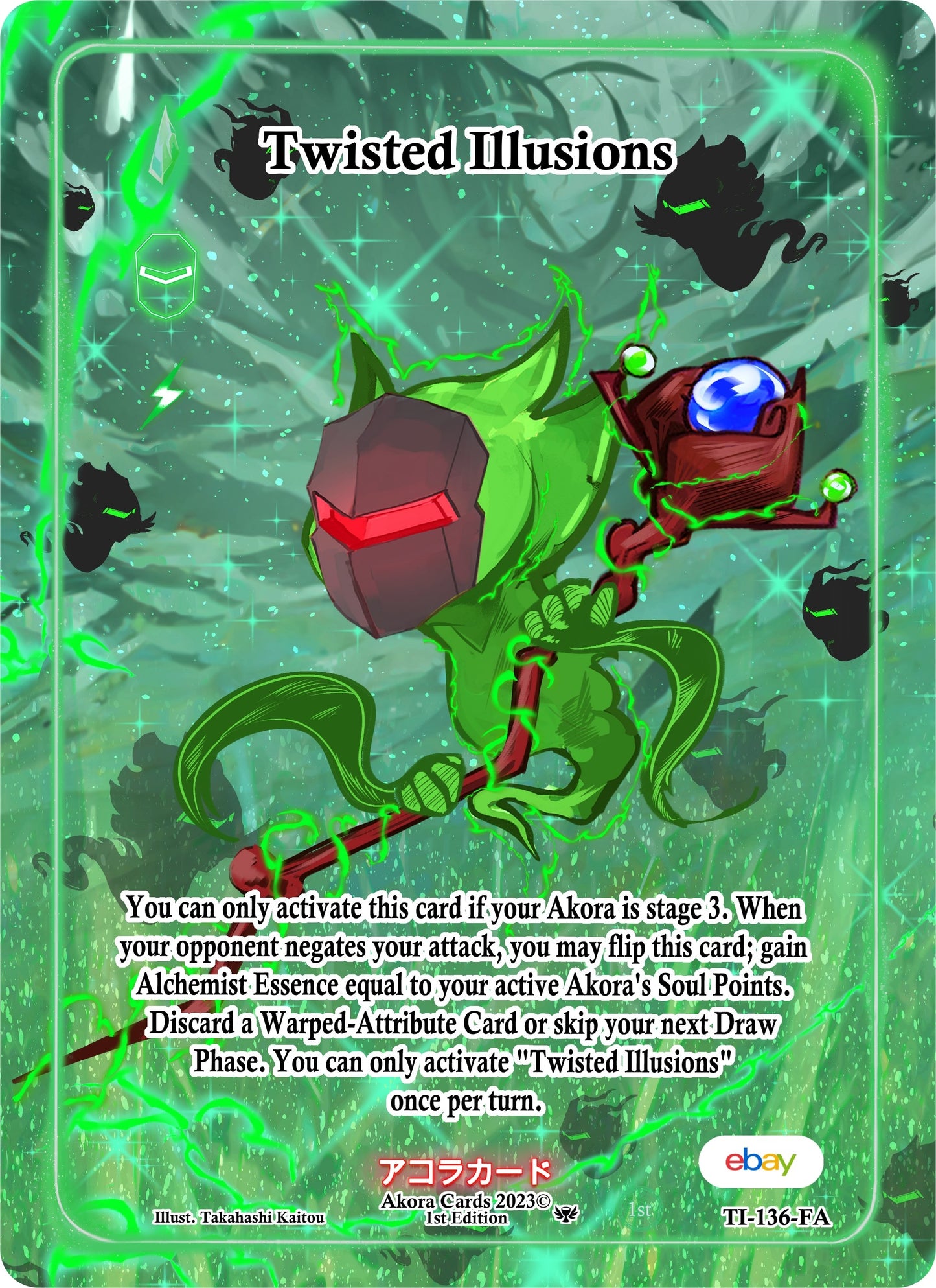 Twisted Illusions (Full Art) (136) (TIE1E) - Akora TCG Single