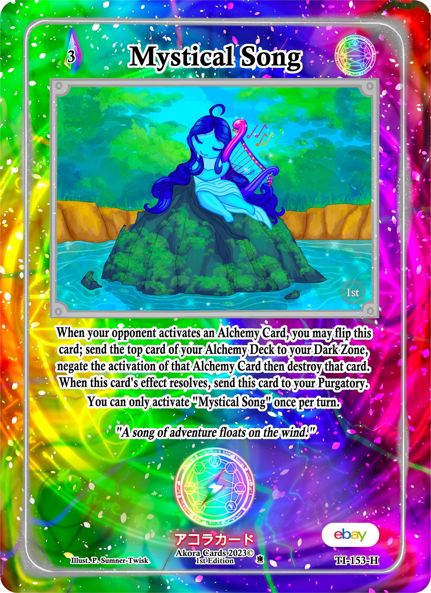 Mystical Song (Holo) (153) (TIE1E) - Akora TCG Single
