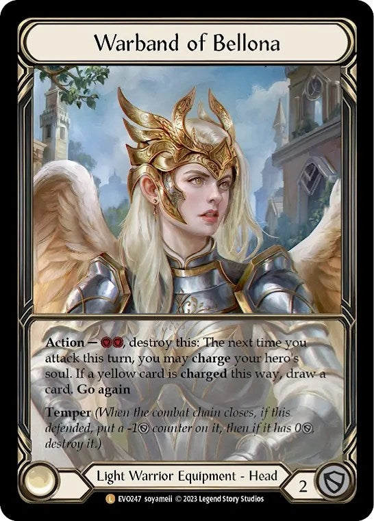 Image for Warband of Bellona (Extended Art) (EVO247) - Flesh and Blood TCG