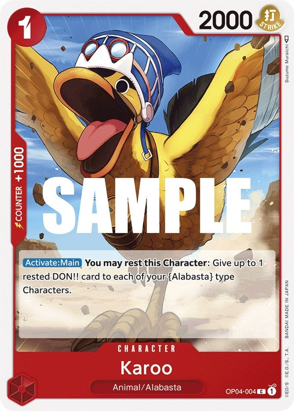 Karoo (4004) (OP04) - One Piece Card Game Single