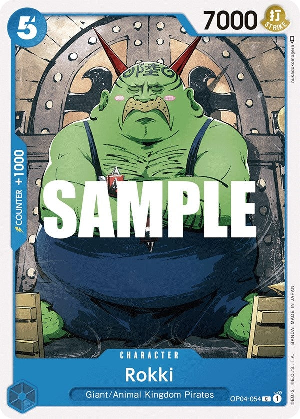 Rokki (4054) (OP04) - One Piece Card Game Single