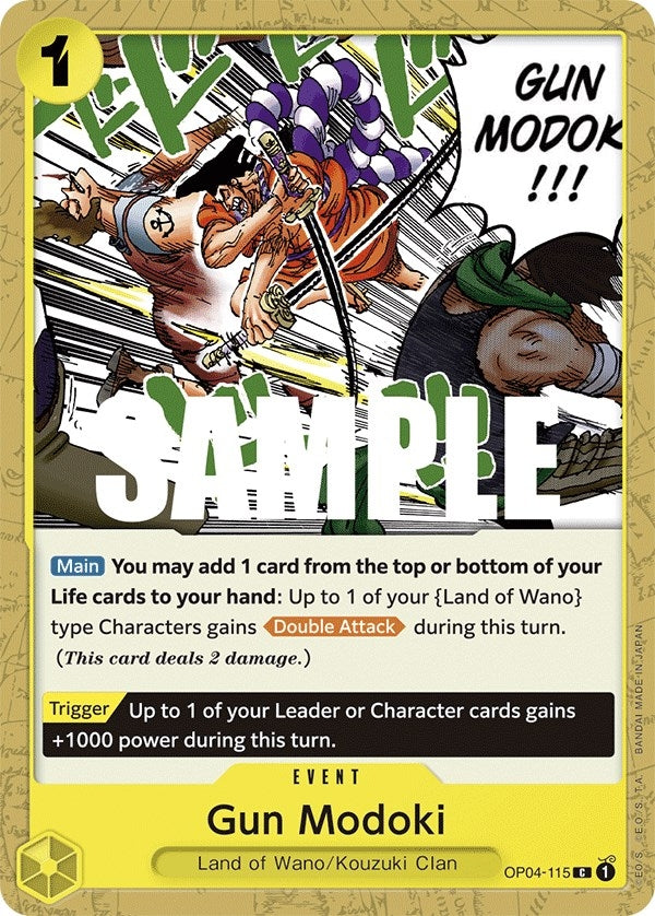 Gun Modoki (4115) (OP04) - One Piece Card Game Single
