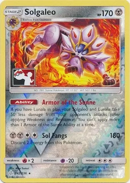 Image for Solgaleo (142/236) (League & Championship Cards) - Pokemon