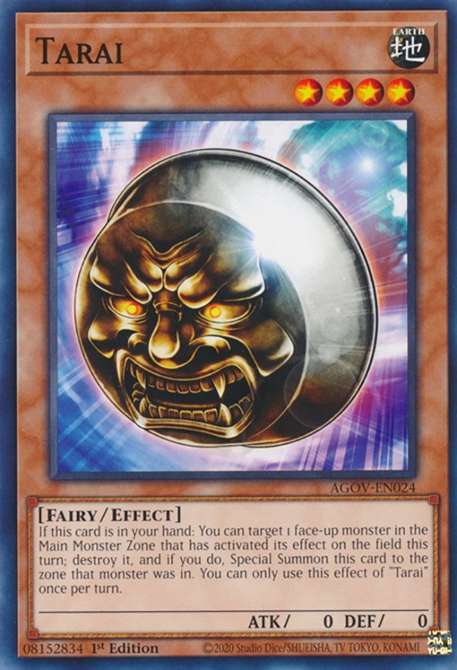 Tarai (24) (AGOV) - YuGiOh Single