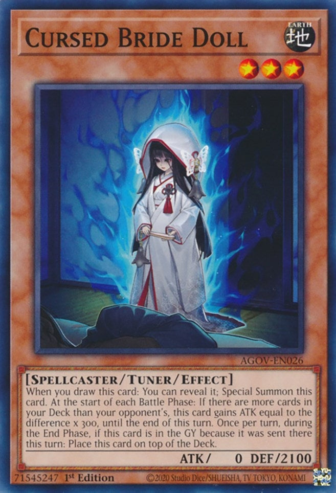 Cursed Bride Doll (26) (AGOV) - YuGiOh Single