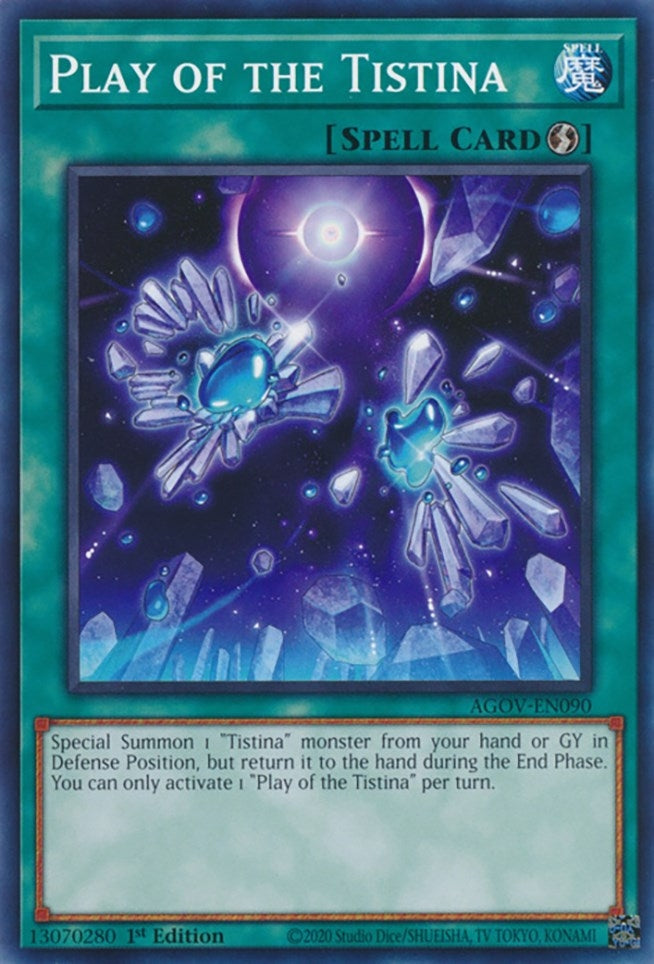 Play of the Tistina (90) (AGOV) - YuGiOh Single