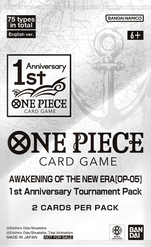 Awakening of the New Era - 1st Anniversary Tournament Pack (OP05 ANN) - One Piece Card Game Sealed