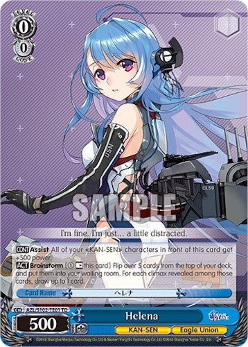 Helena (10201) - Weiss Schwarz Single