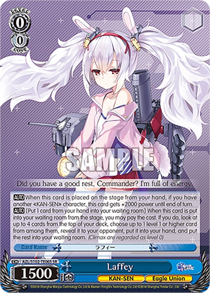 Laffey (SR) (10206) - Weiss Schwarz Single