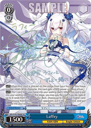 Laffey (SP) (Gold Signature) (10206) - Weiss Schwarz Single