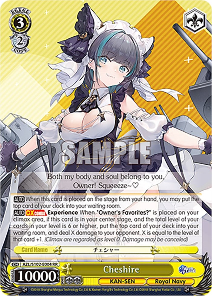 Cheshire (102004) - Weiss Schwarz Single