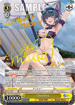 Cheshire (SP) (Gold Signature) (102004) - Weiss Schwarz Single
