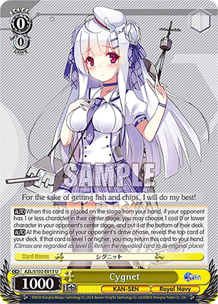 Cygnet (102013) - Weiss Schwarz Single