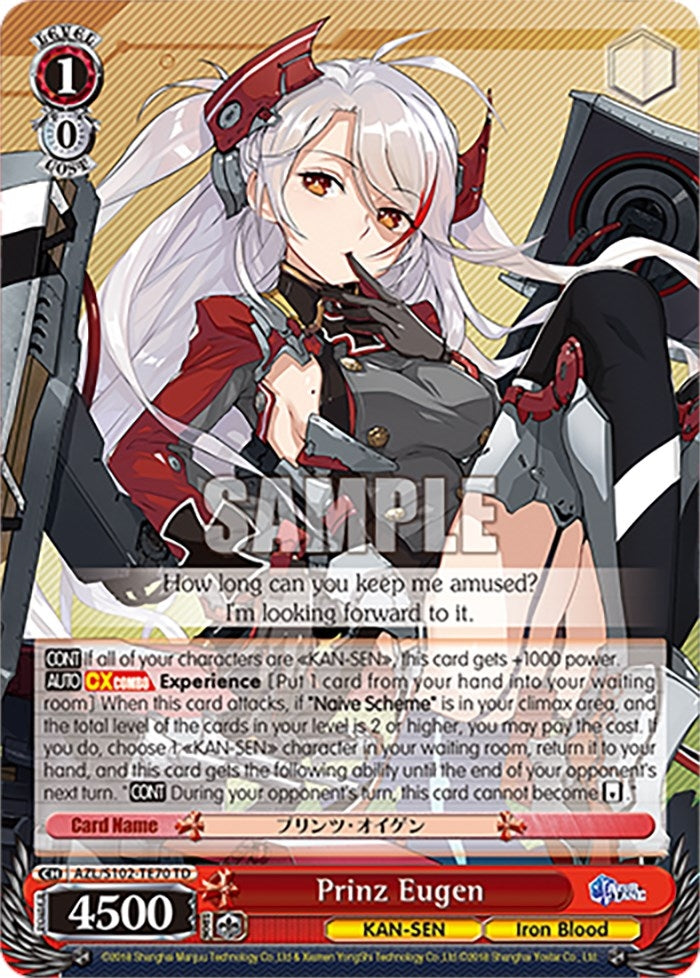 Prinz Eugen (10270) - Weiss Schwarz Single