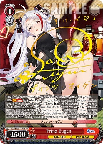 Prinz Eugen (SP) (Gold Signature) (10270) - Weiss Schwarz Single