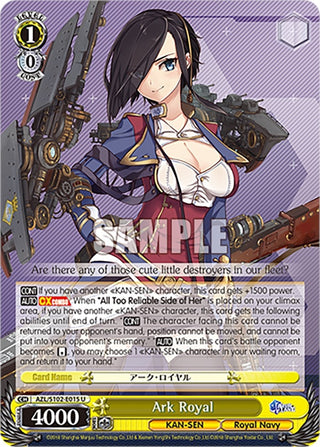 Ark Royal (102015) - Weiss Schwarz Single