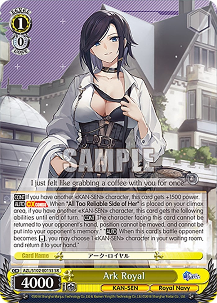 Ark Royal (SR) (102015) - Weiss Schwarz Single