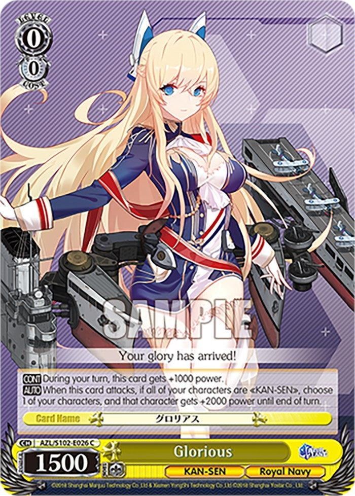 Glorious (102026) - Weiss Schwarz Single