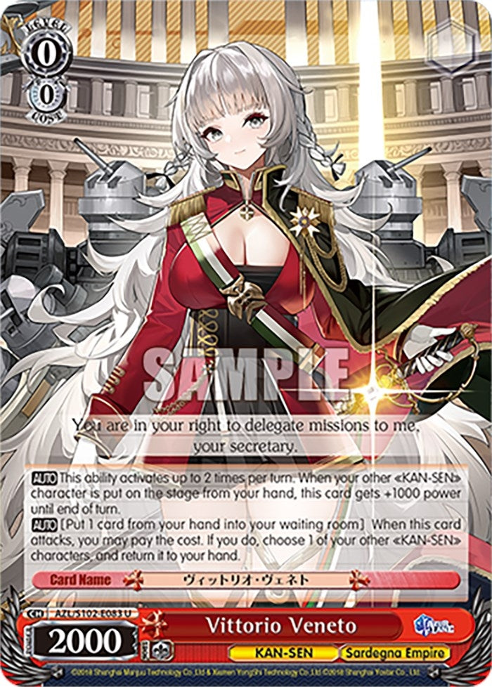 Vittorio Veneto (102083) - Weiss Schwarz Single