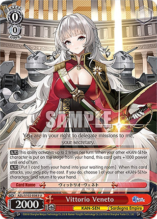Vittorio Veneto (102083) - Weiss Schwarz Single