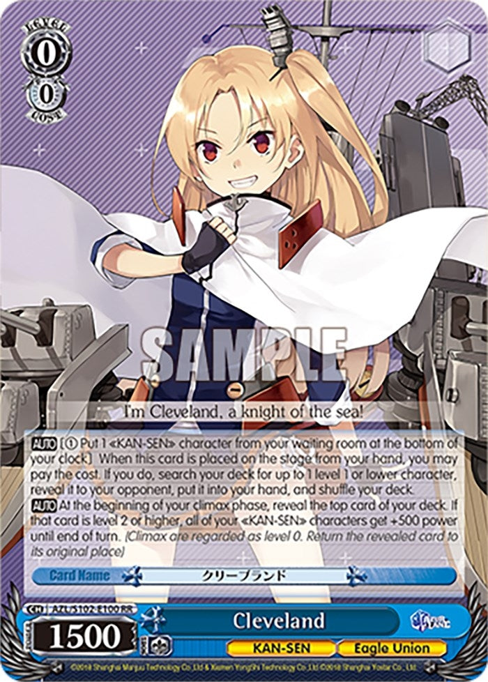 Cleveland (102100) - Weiss Schwarz Single