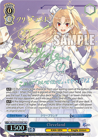 Cleveland (SEC) (102100) - Weiss Schwarz Single