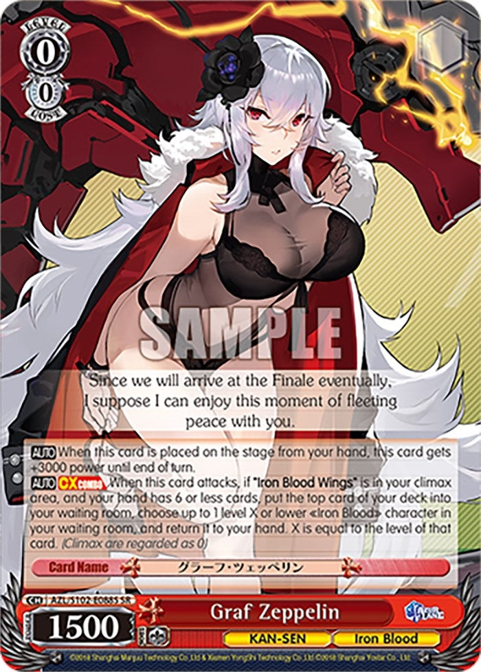 Graf Zeppelin (SR) (102088) - Weiss Schwarz Single