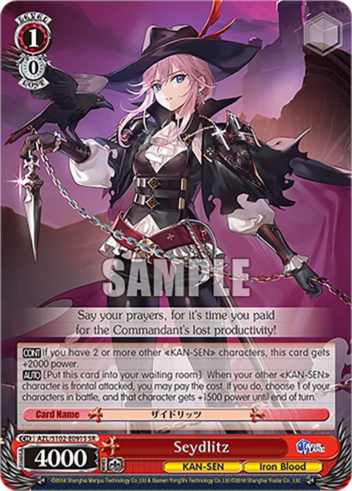 Seydlitz (SR) (102091) - Weiss Schwarz Single