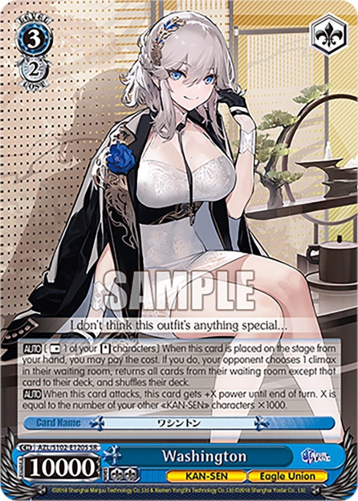 Washington (SR) (102120) - Weiss Schwarz Single