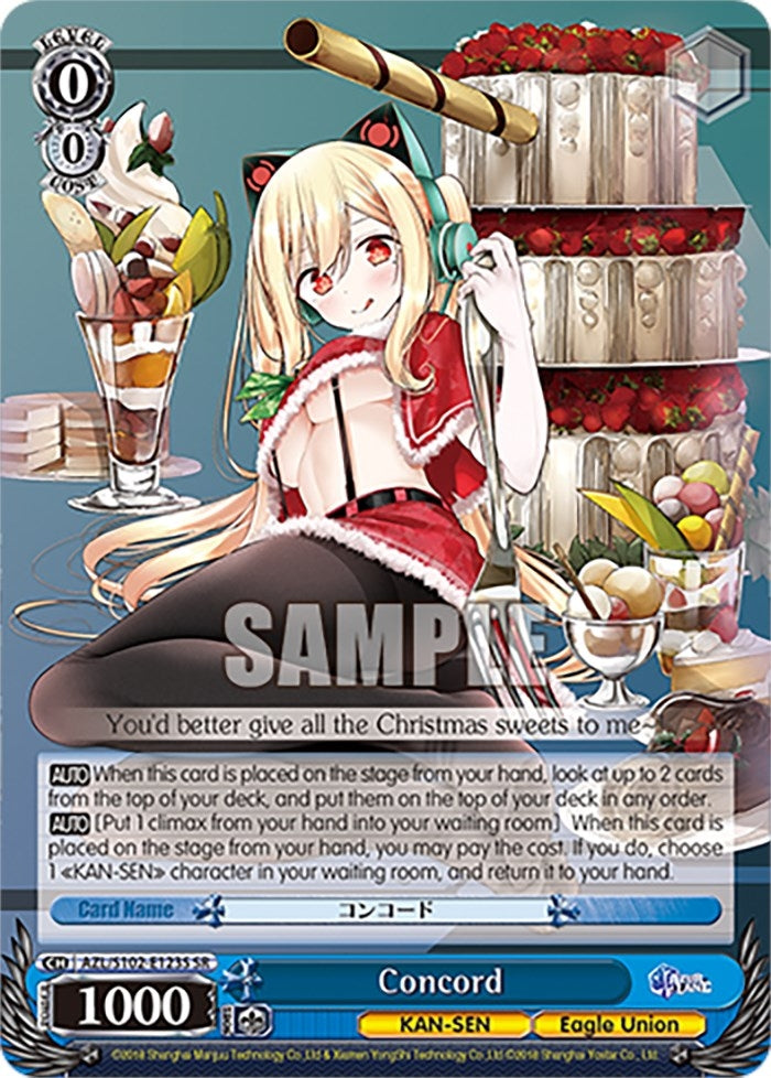 Concord (SR) (102123) - Weiss Schwarz Single