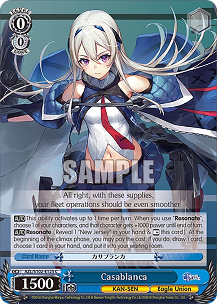Casablanca (102125) - Weiss Schwarz Single