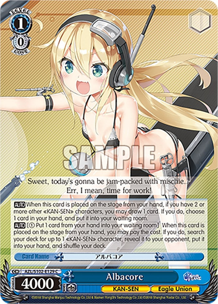 Albacore (102129) - Weiss Schwarz Single