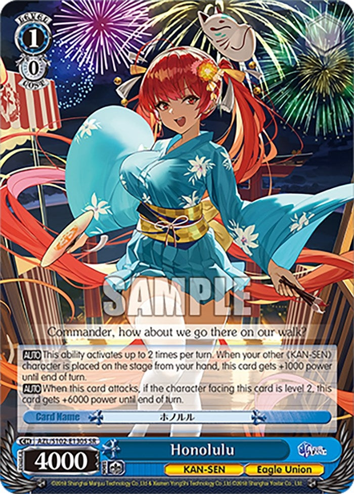 Honolulu (SR) (102130) - Weiss Schwarz Single